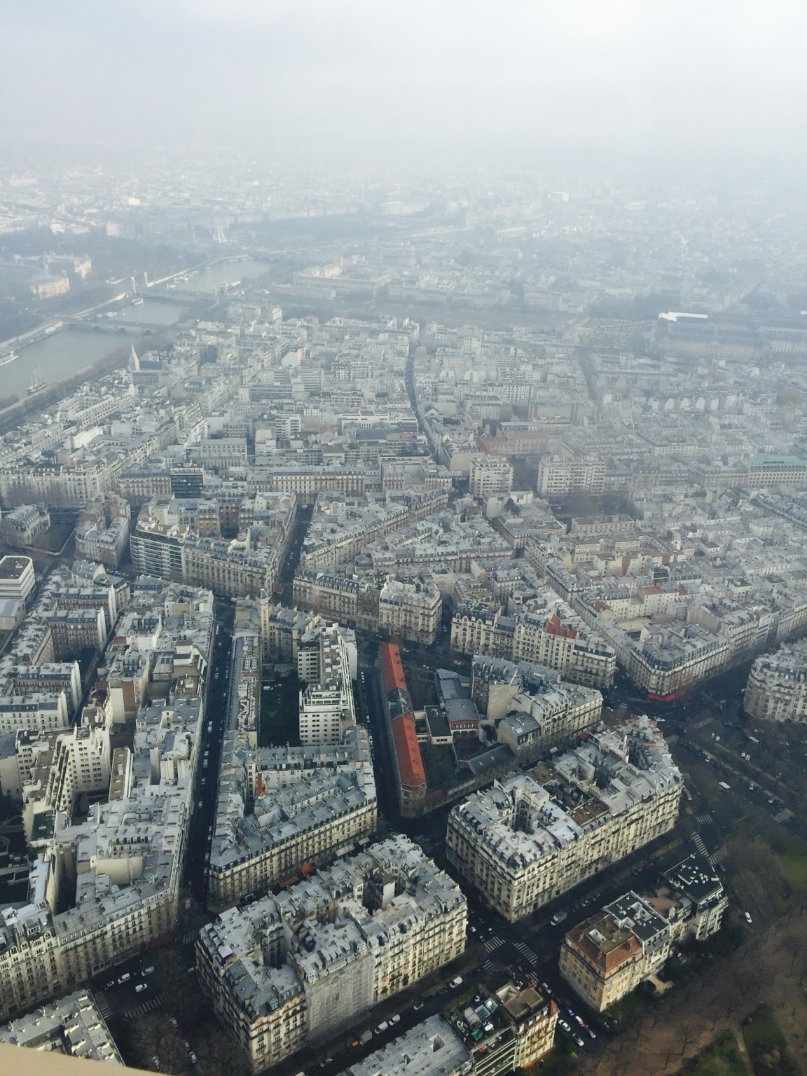 A wide view across the Paris cityscape