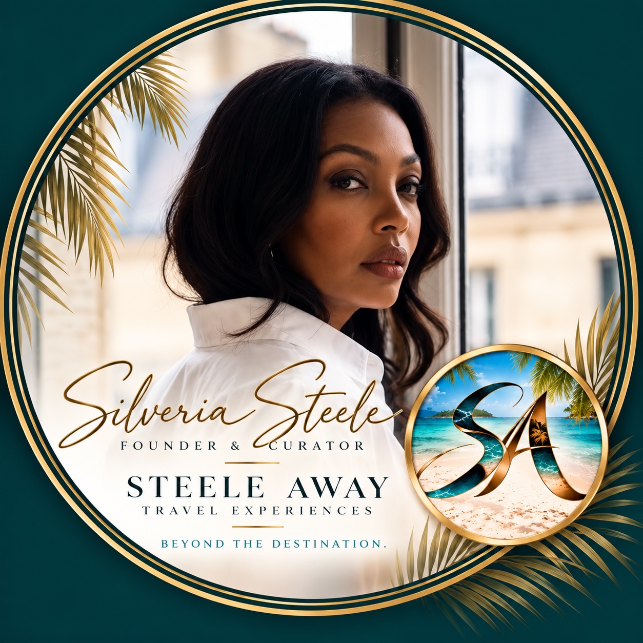 Silveria Steele, founder and host of Steele Away Travel Experience